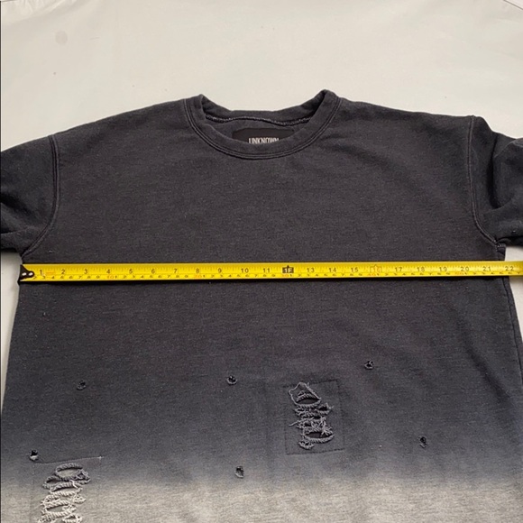 Unknown New York Vendetta gradient color crew neck top - Picture 4 of 7